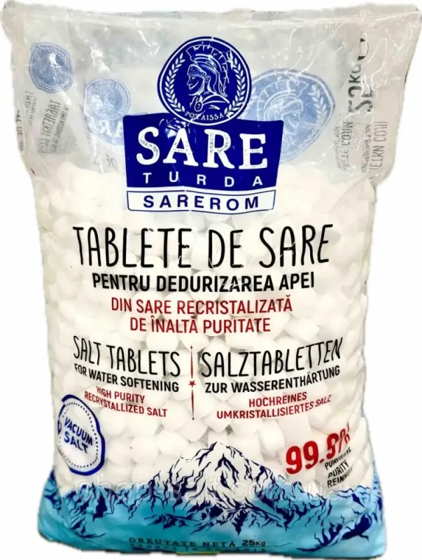 Сіль таблетована Sare Turda 25кг